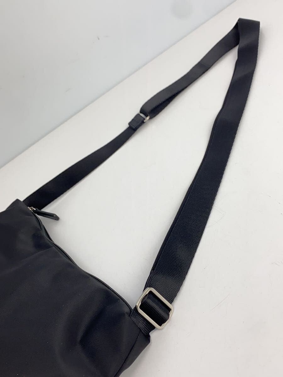 agnes b. Shoulder Bag Nylon BLK Solid 7