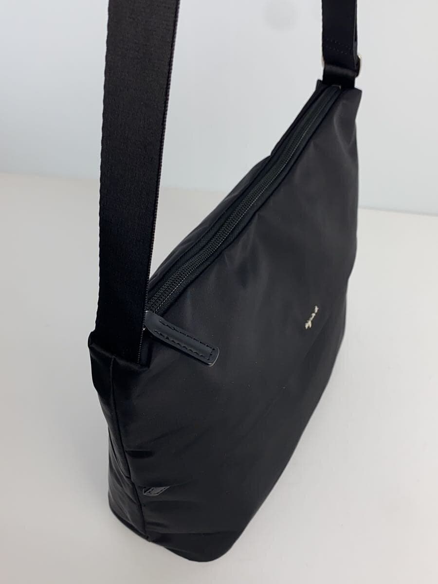 agnes b. Shoulder Bag Nylon BLK Solid 8