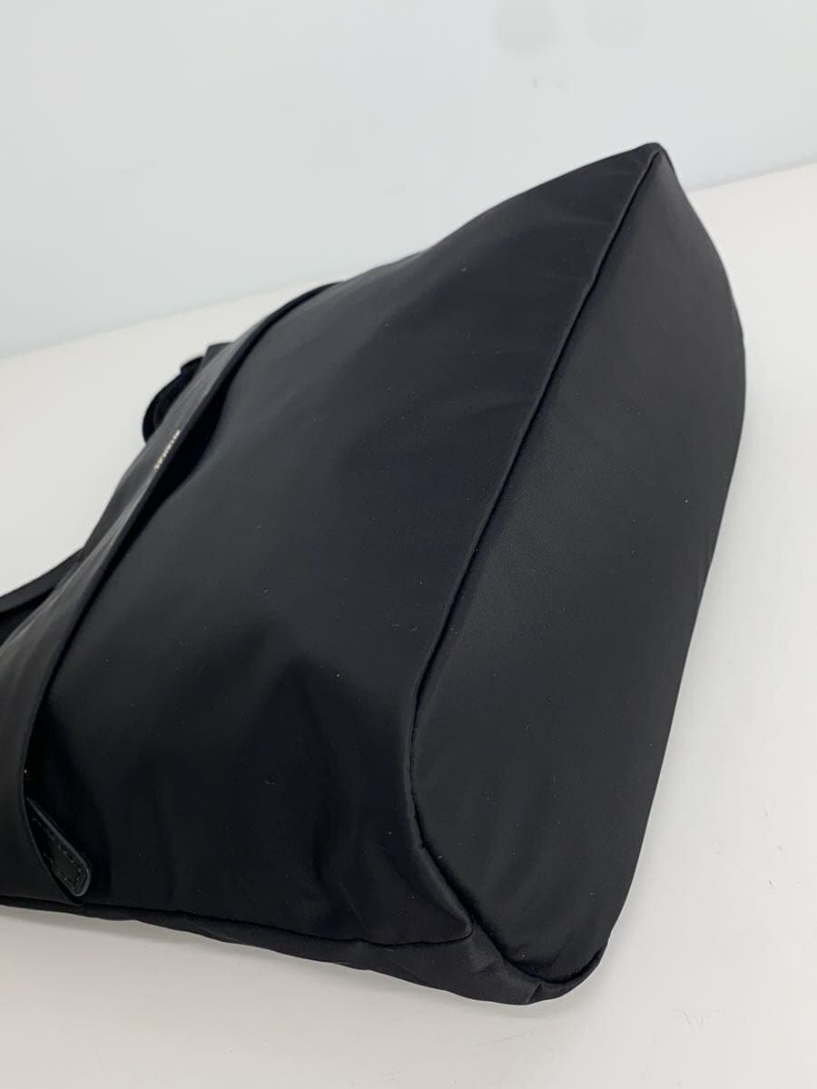 agnes b. Shoulder Bag Nylon BLK Solid 9