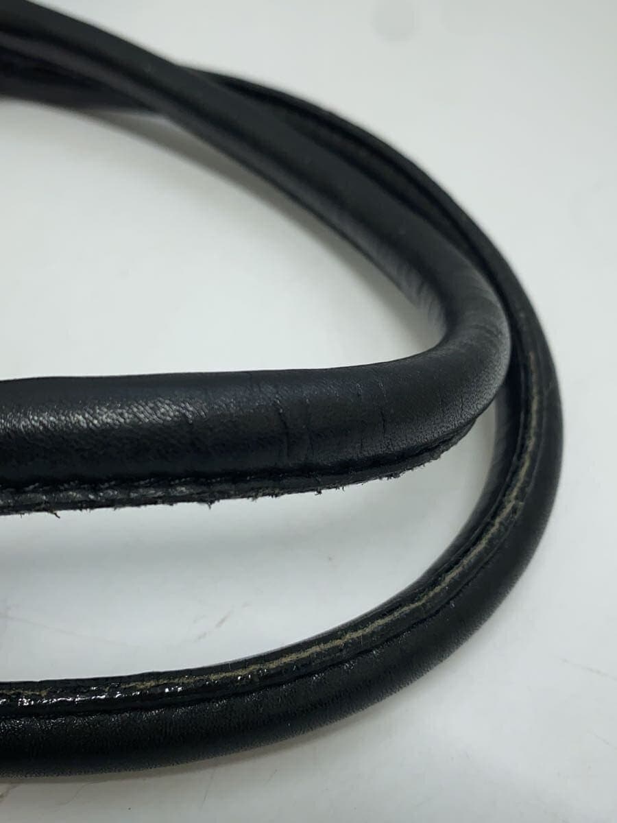 GINZA Kanematsu Tote Bag Leather BLK Solid 9