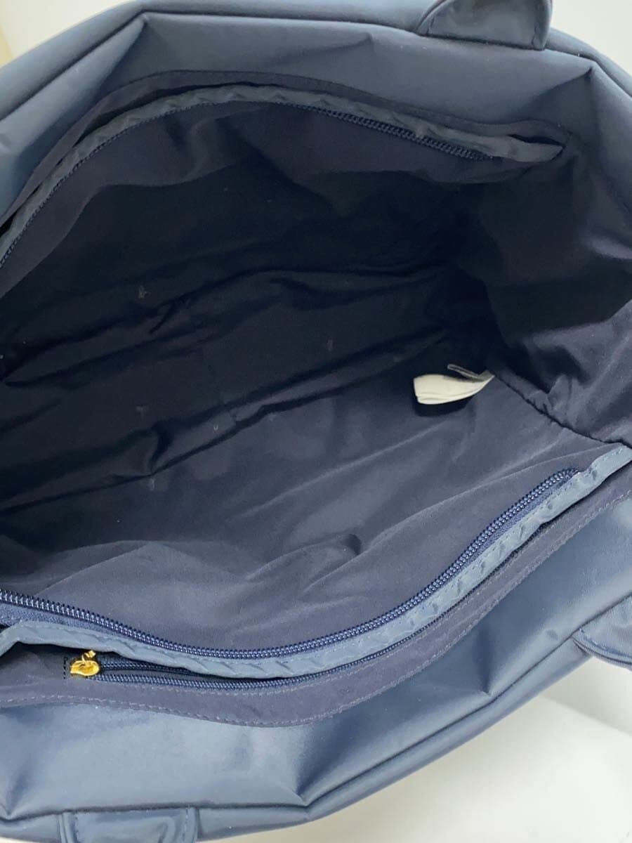 agnes b VOYAGE Handbag NVY Solid 6