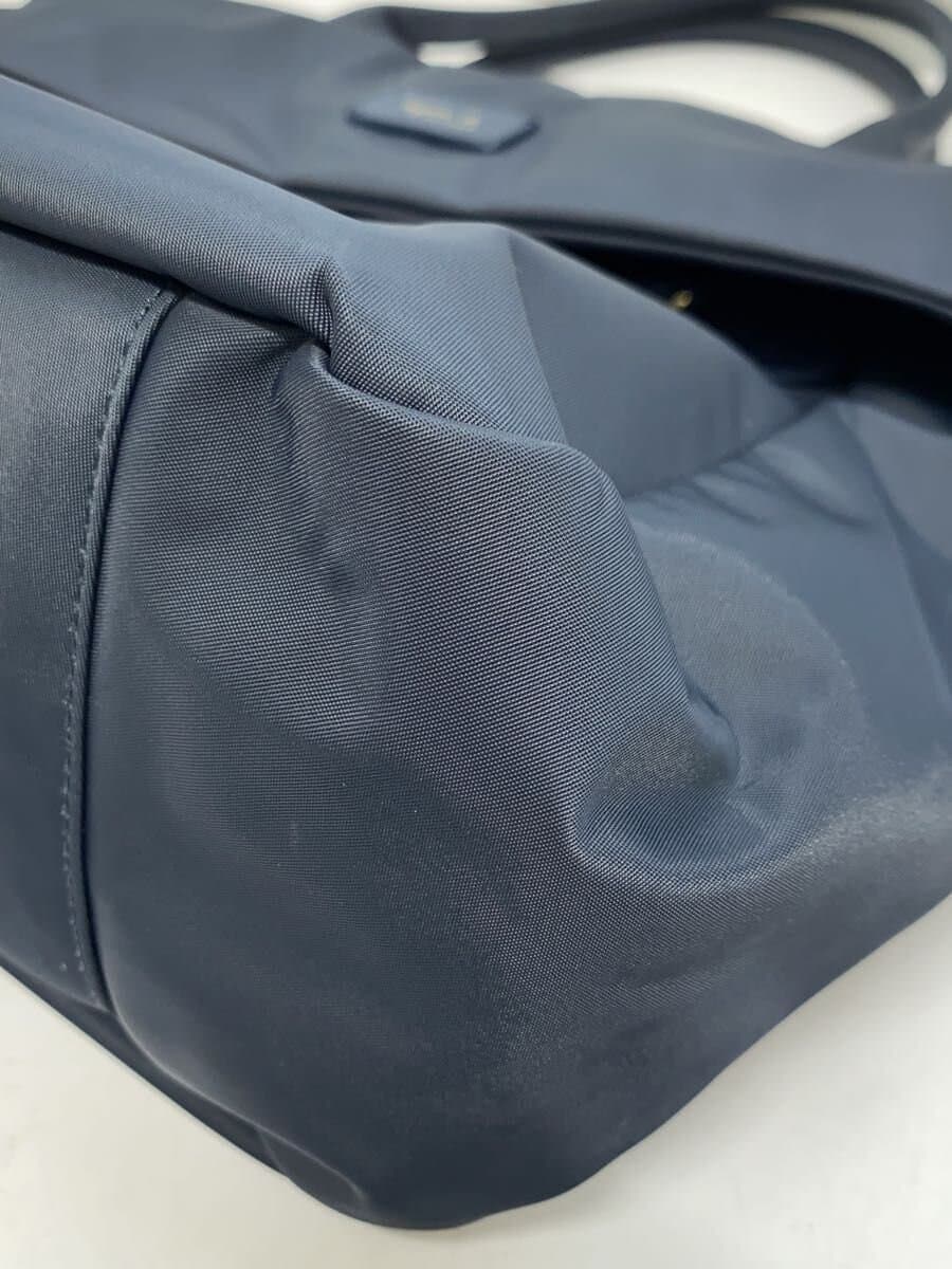 agnes b VOYAGE Handbag NVY Solid 7