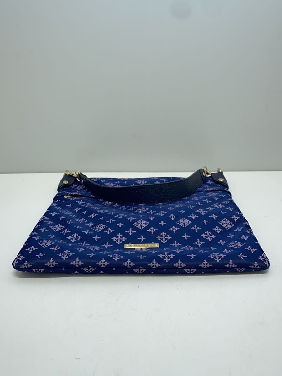 russet Shoulder Bag PVC NVY All Over Pattern 4