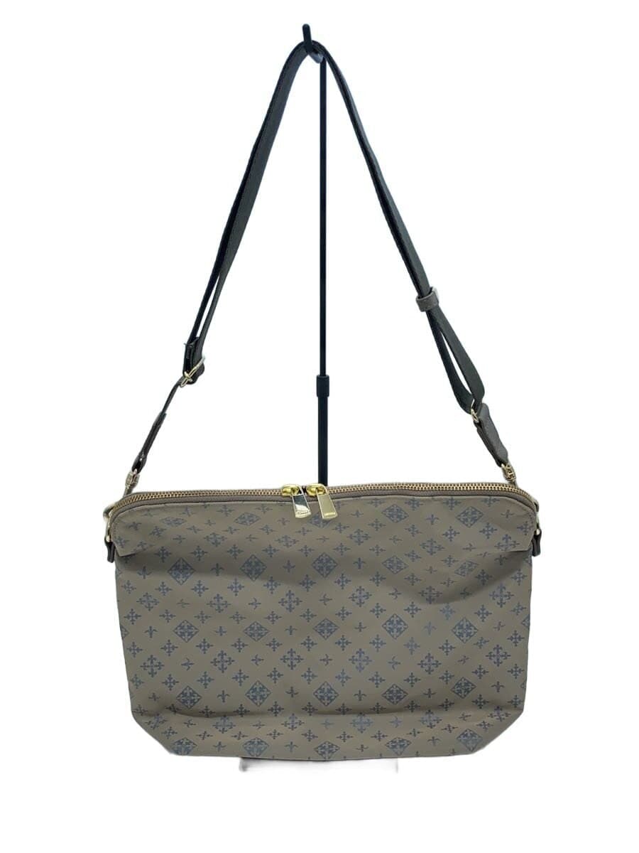 russet Shoulder Bag PVC GRY All Over Pattern