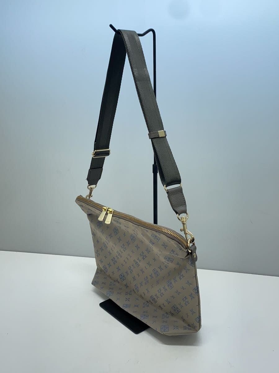 russet Shoulder Bag PVC GRY All Over Pattern 2