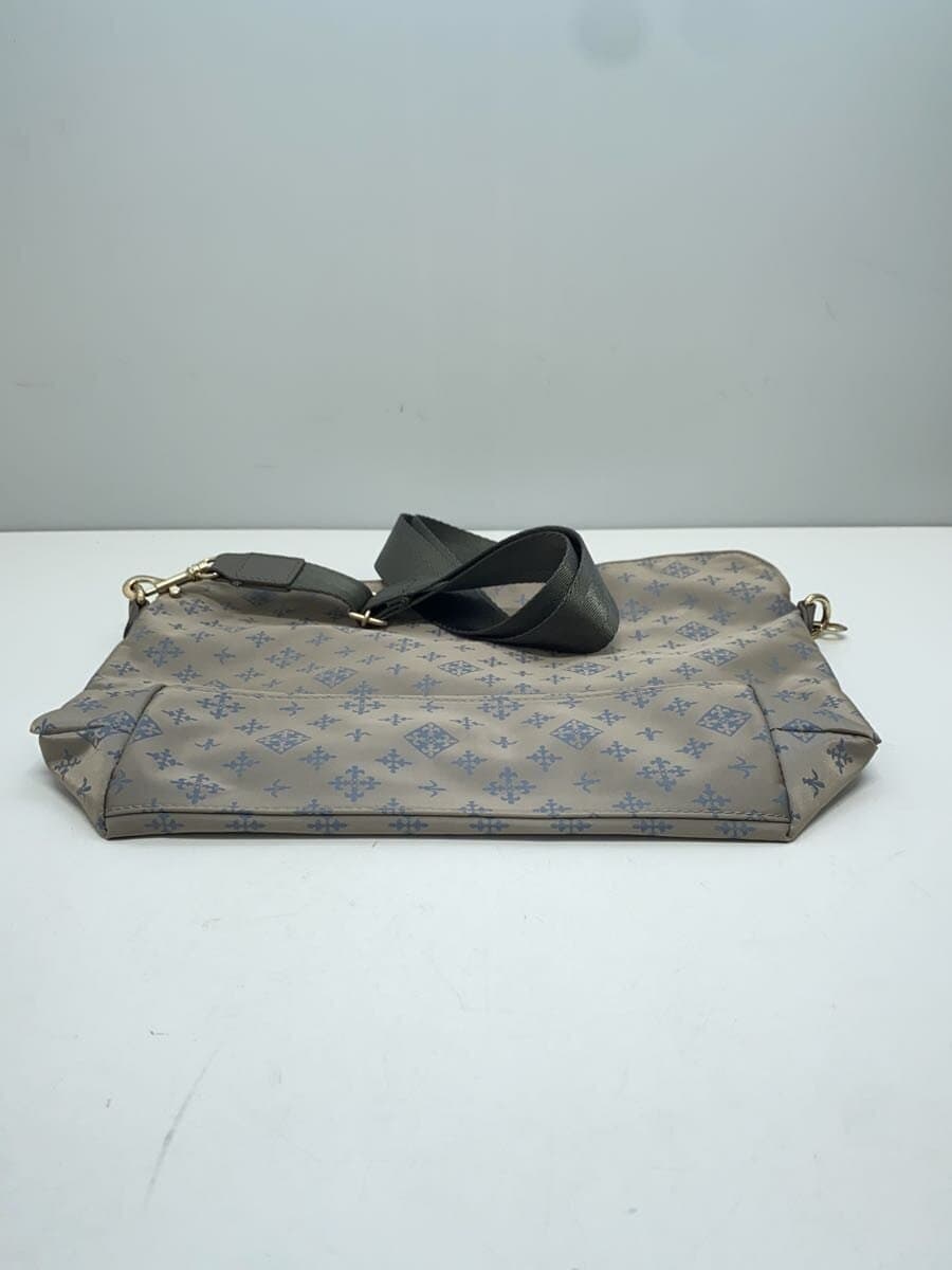 russet Shoulder Bag PVC GRY All Over Pattern 4