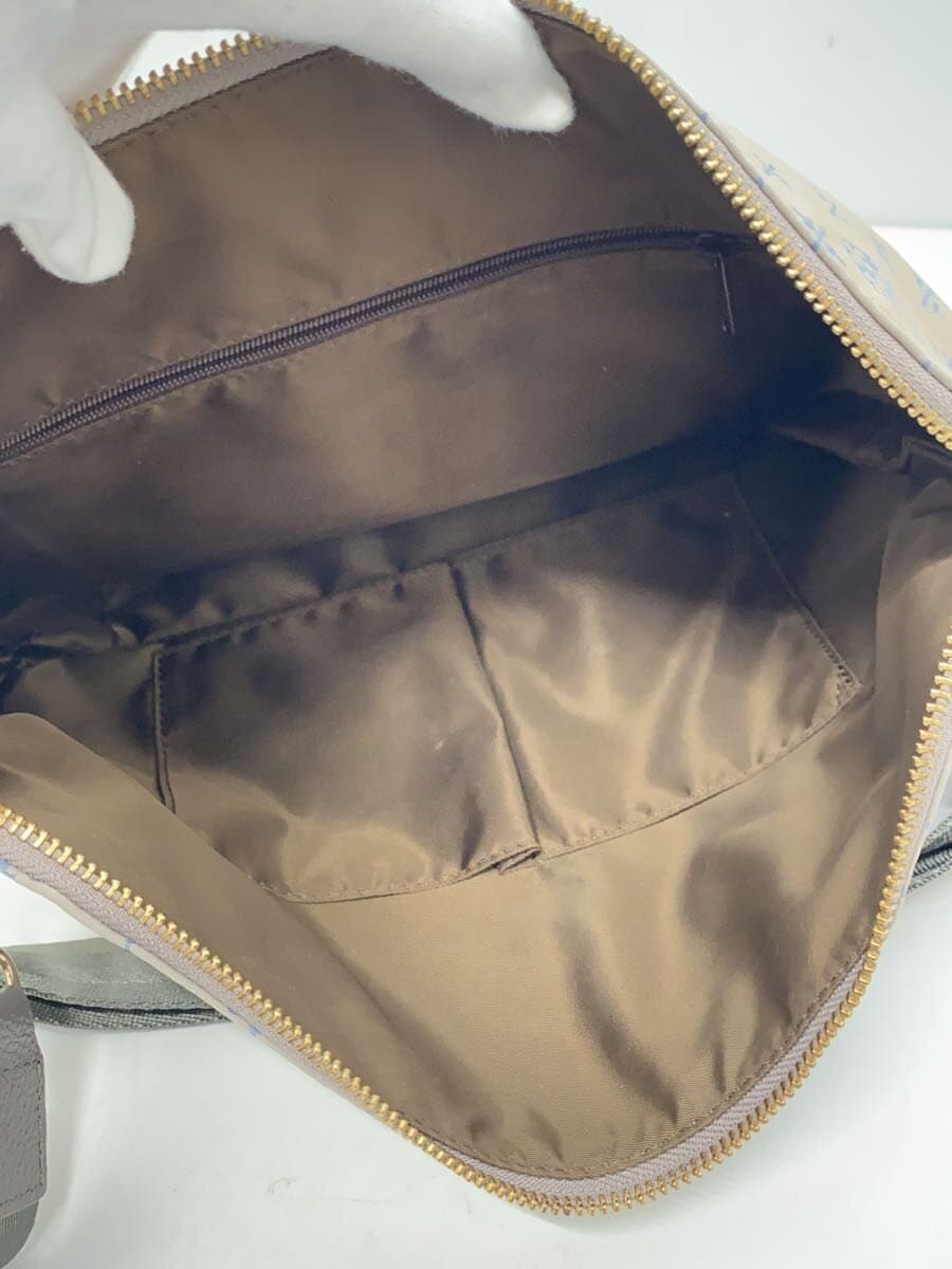 russet Shoulder Bag PVC GRY All Over Pattern 5