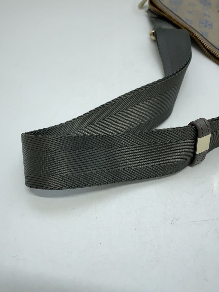 russet Shoulder Bag PVC GRY All Over Pattern 8