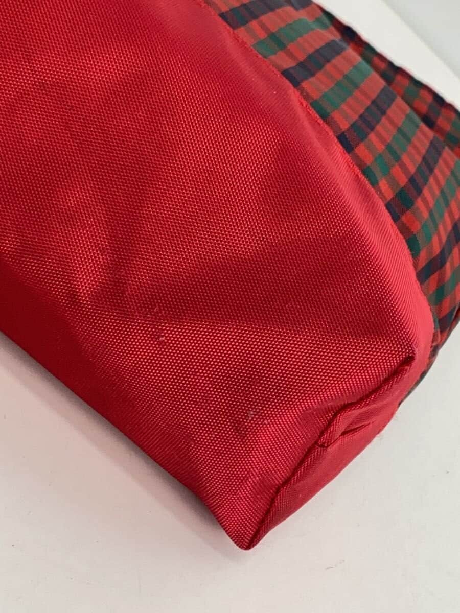 Familiar tote bag -- Red Check 7