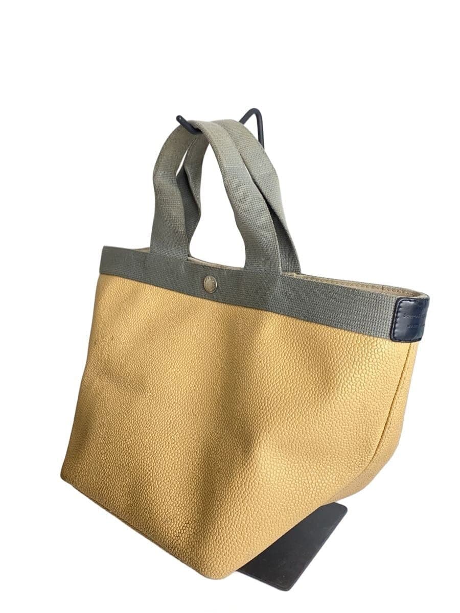 Herve Chapelier handbag leather beige plain 2