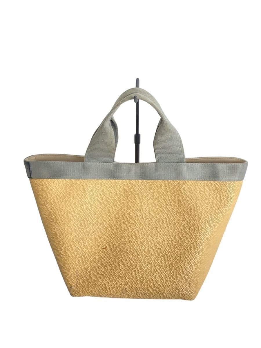 Herve Chapelier handbag leather beige plain 3