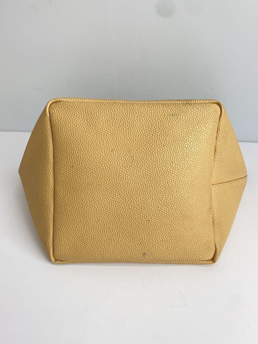 Herve Chapelier handbag leather beige plain 4