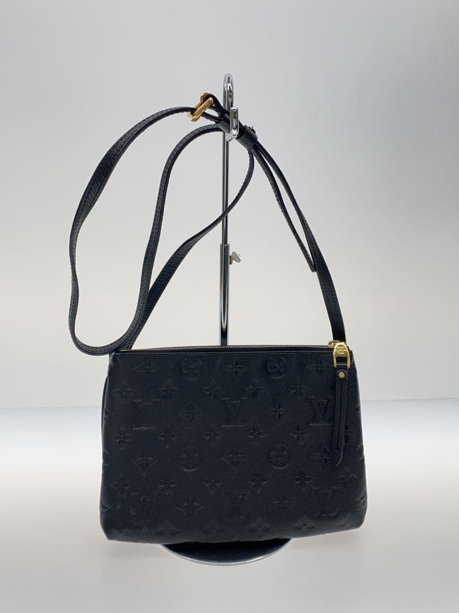 LOUIS VUITTON Twin Set_ Monogram Empreinte Leather BLK M50258 3