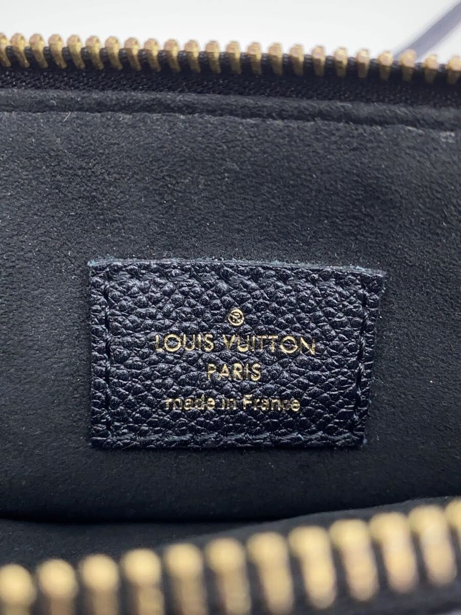 LOUIS VUITTON Twin Set_ Monogram Empreinte Leather BLK M50258 5