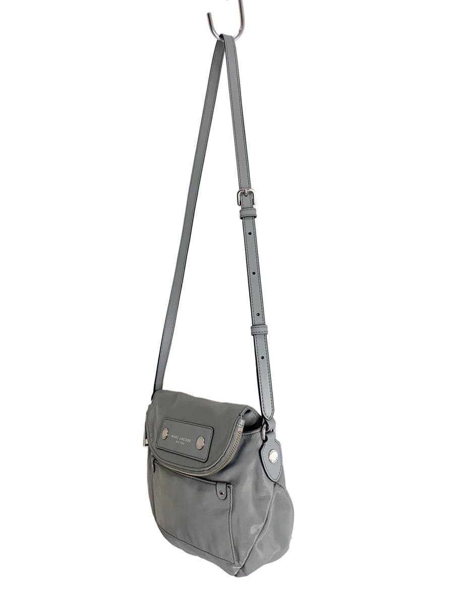MARC JACOBS shoulder bag polyester GRY solid color 2