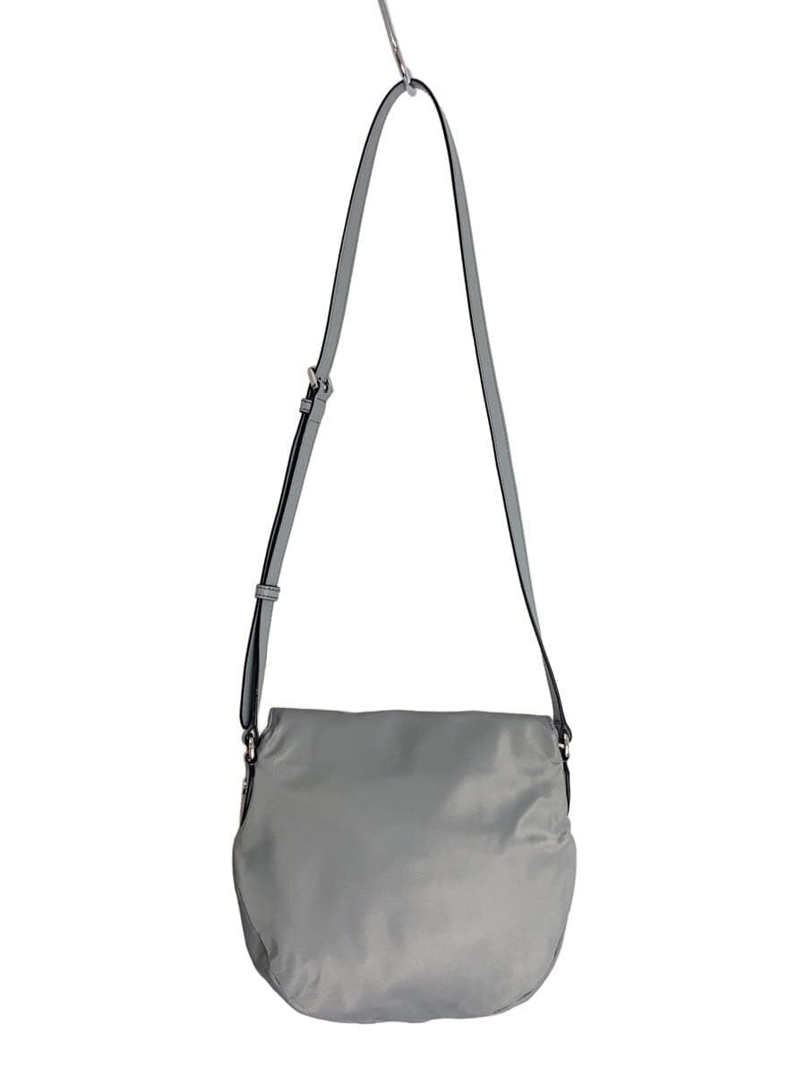 MARC JACOBS shoulder bag polyester GRY solid color 3