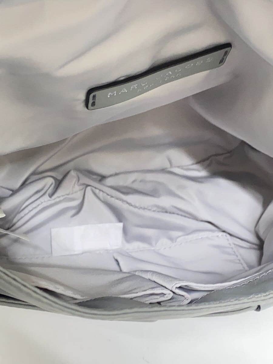 MARC JACOBS shoulder bag polyester GRY solid color 6