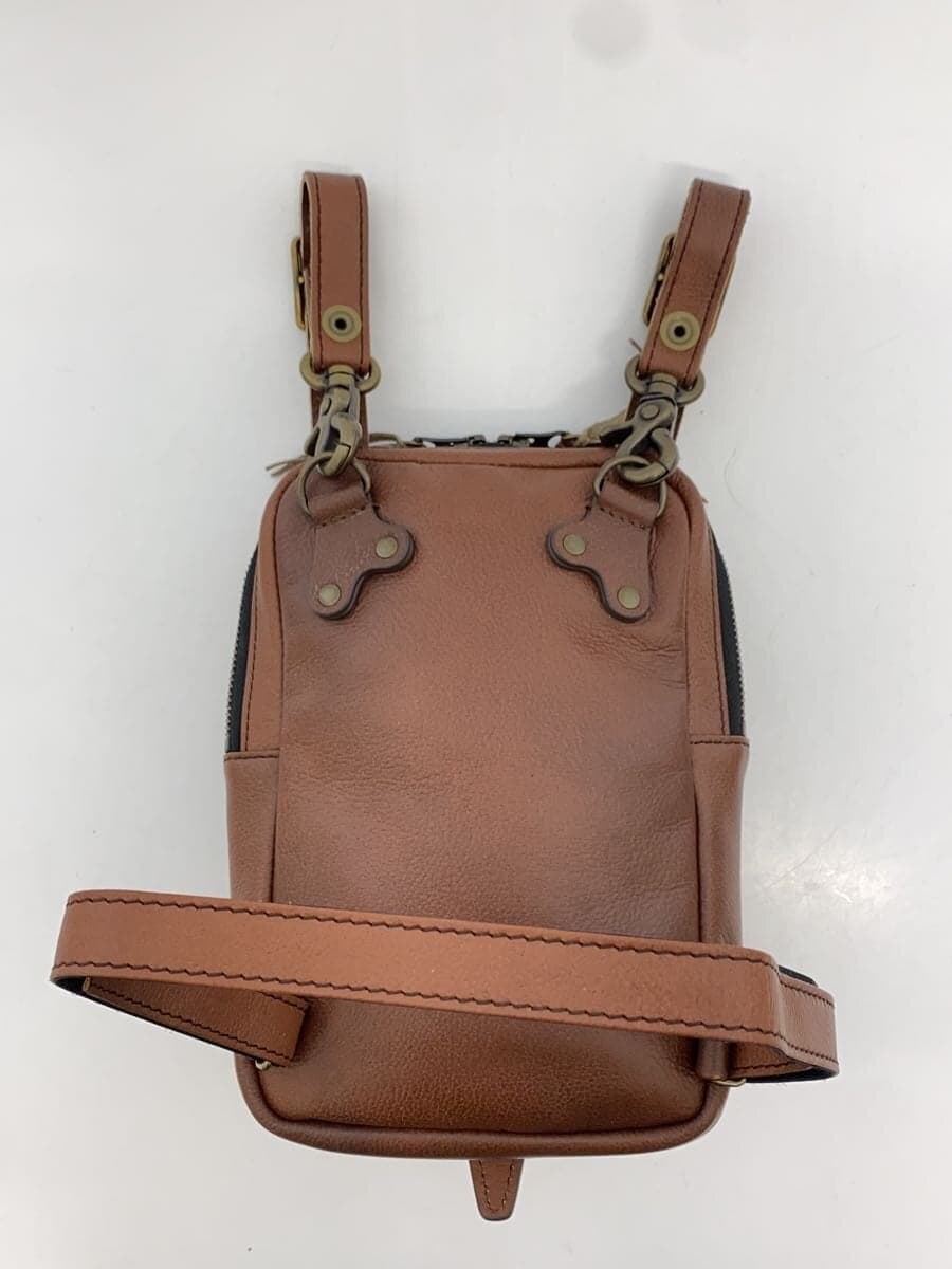 DEGNER bag leather BRW plain 3