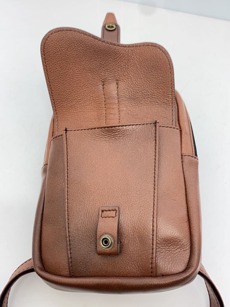 DEGNER bag leather BRW plain 9