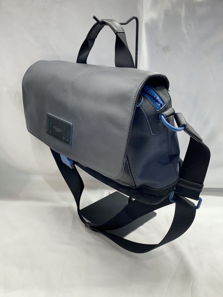 COACH Shoulder Bag Leather Black F36089 2