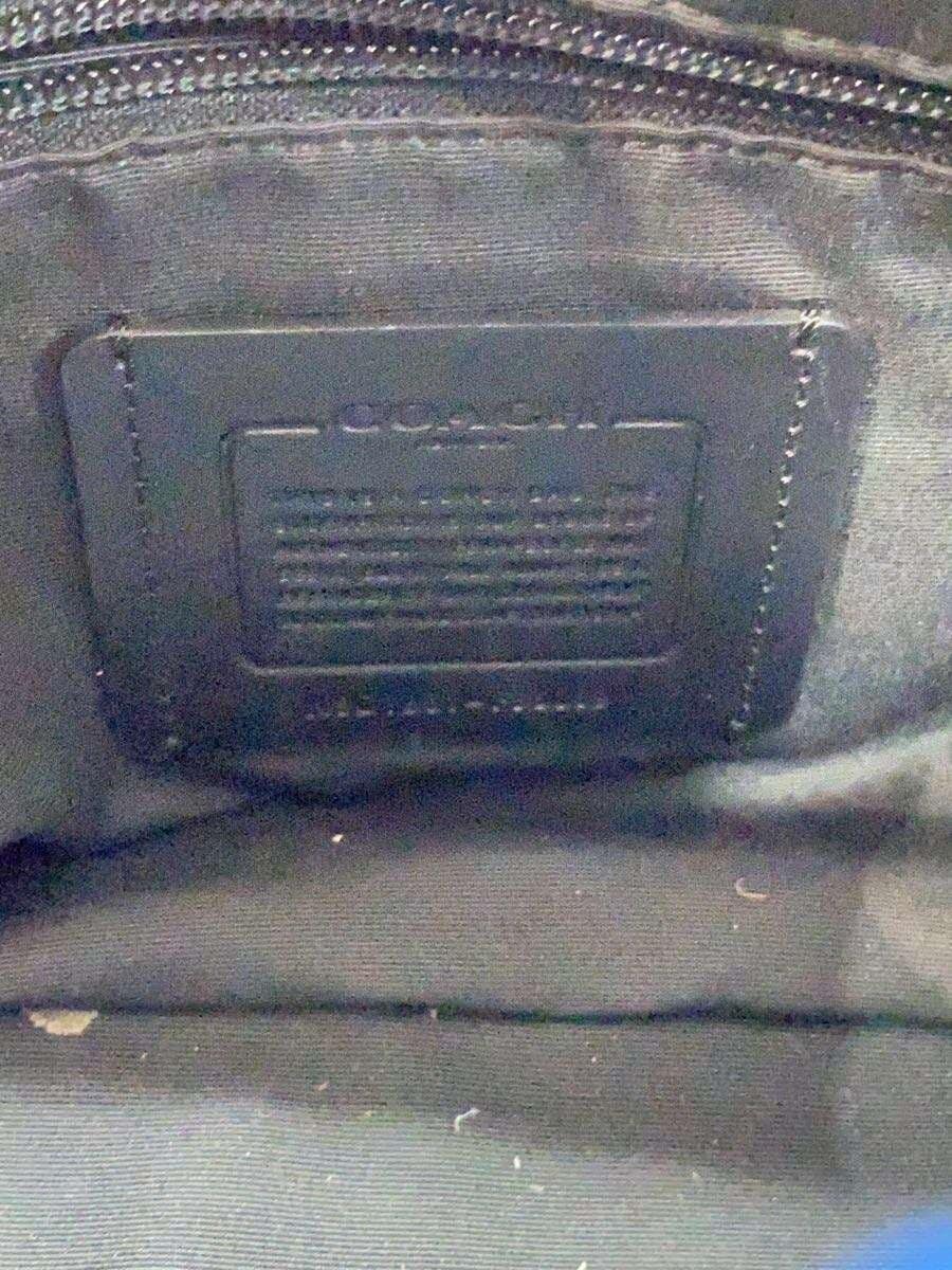 COACH Shoulder Bag Leather Black F36089 5