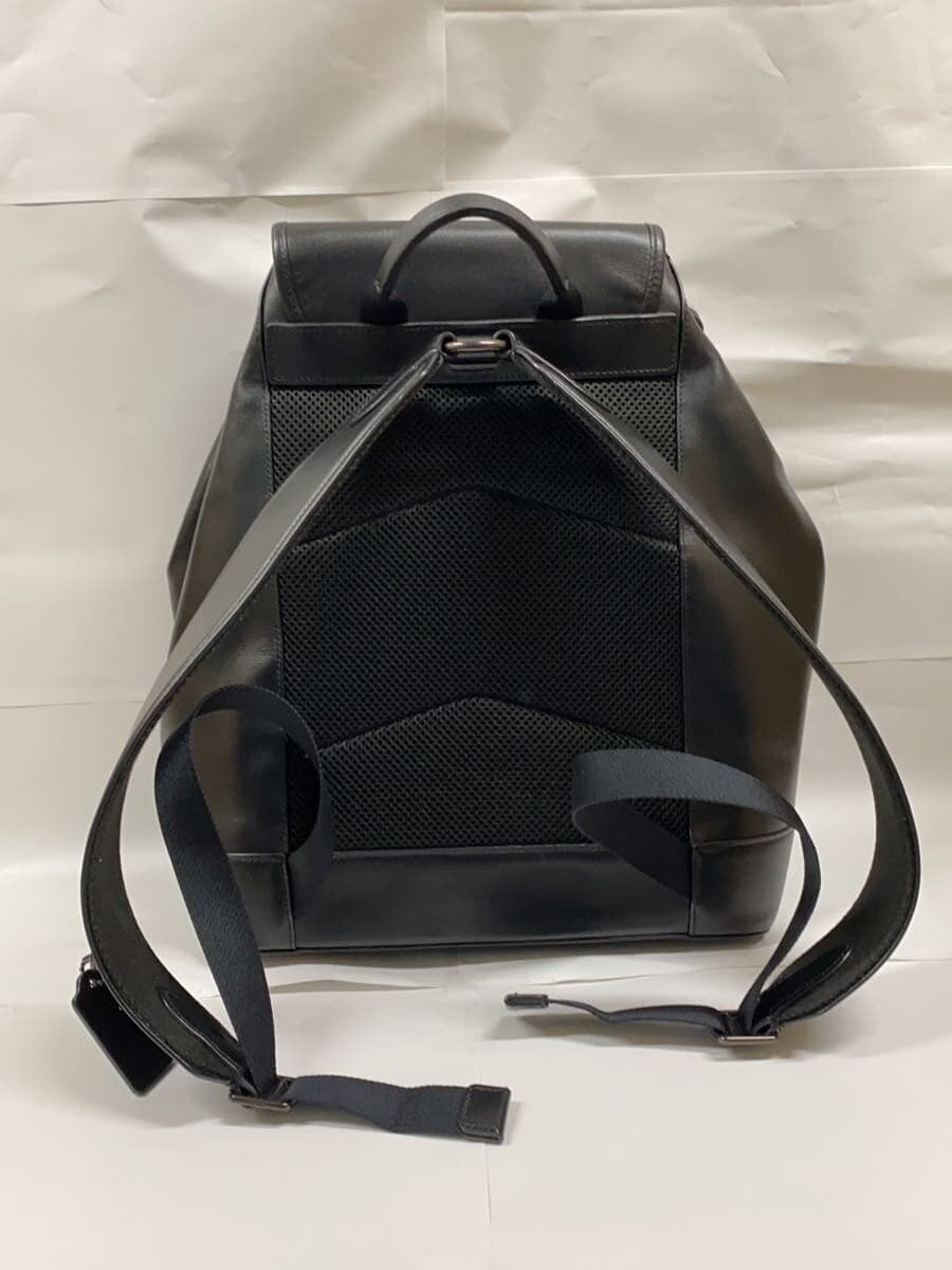 COACH Backpack Leather BLK Solid 3
