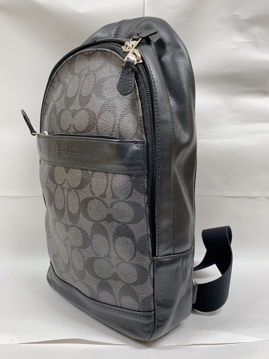 COACH Shoulder Bag BLK All Over Pattern f54787 2