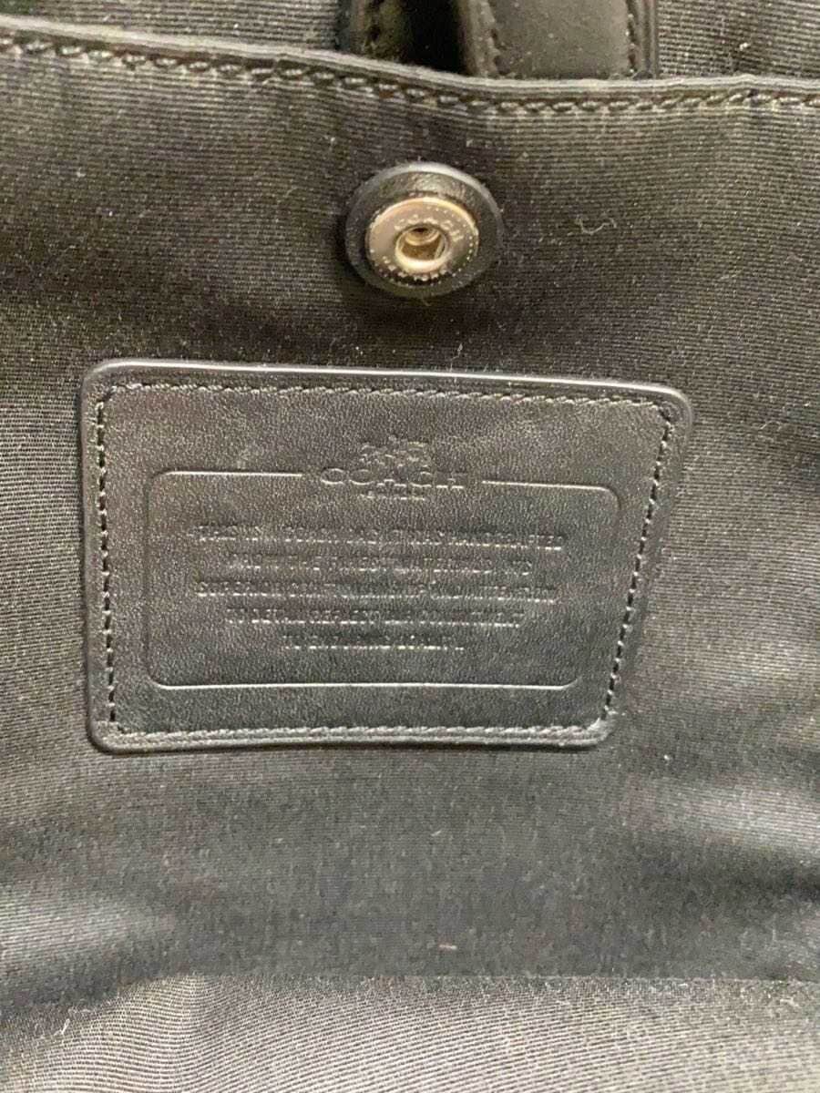 COACH Shoulder Bag BLK All Over Pattern f54787 5