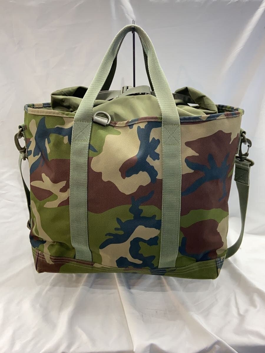 L.L.Bean Tote Bag PVC GRN Camouflage 3