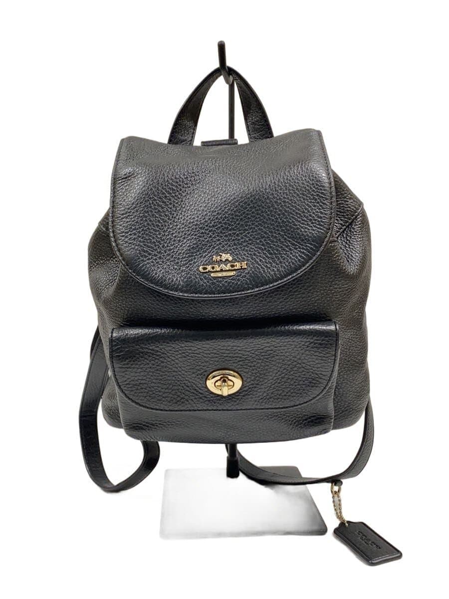 COACH Backpack BLK Solid