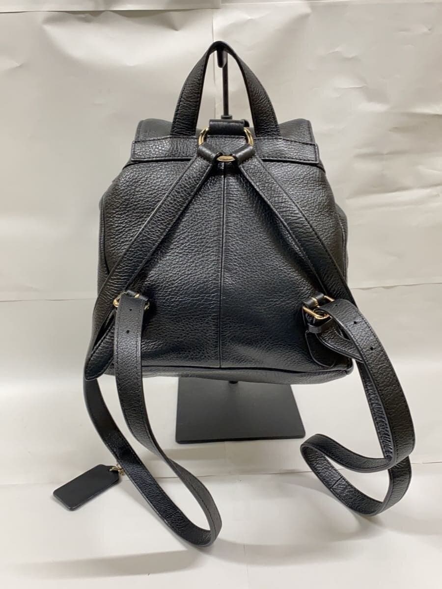 COACH Backpack BLK Solid 3