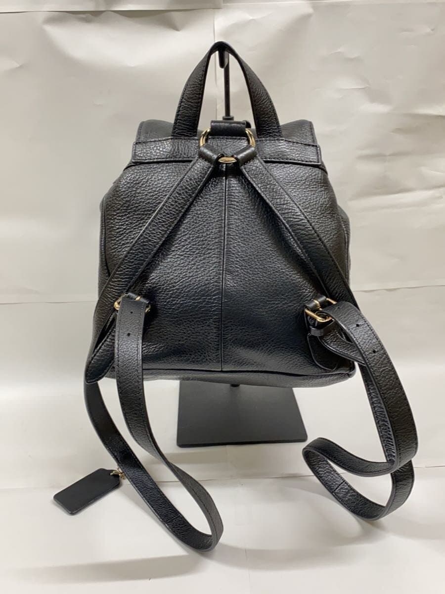 COACH Backpack BLK Solid 3