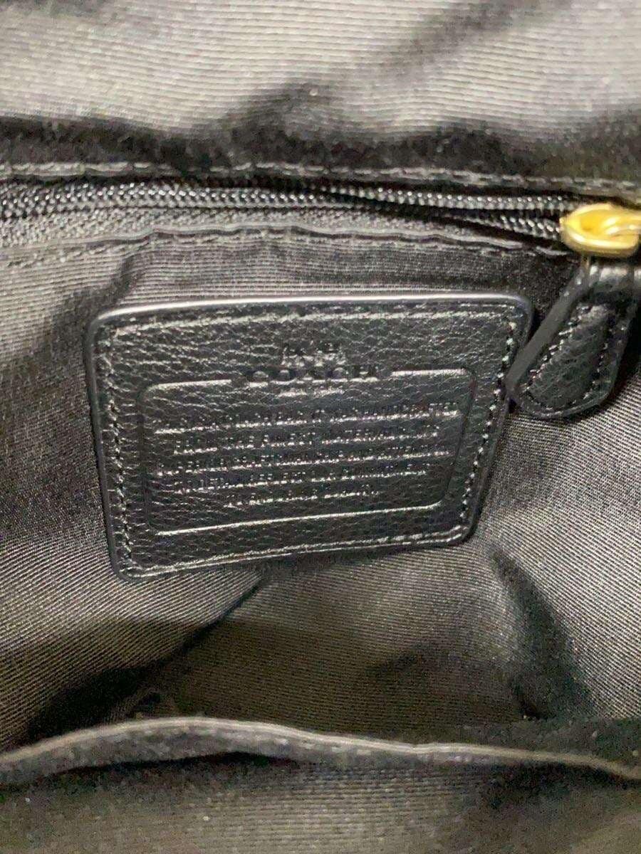 COACH Backpack BLK Solid 5