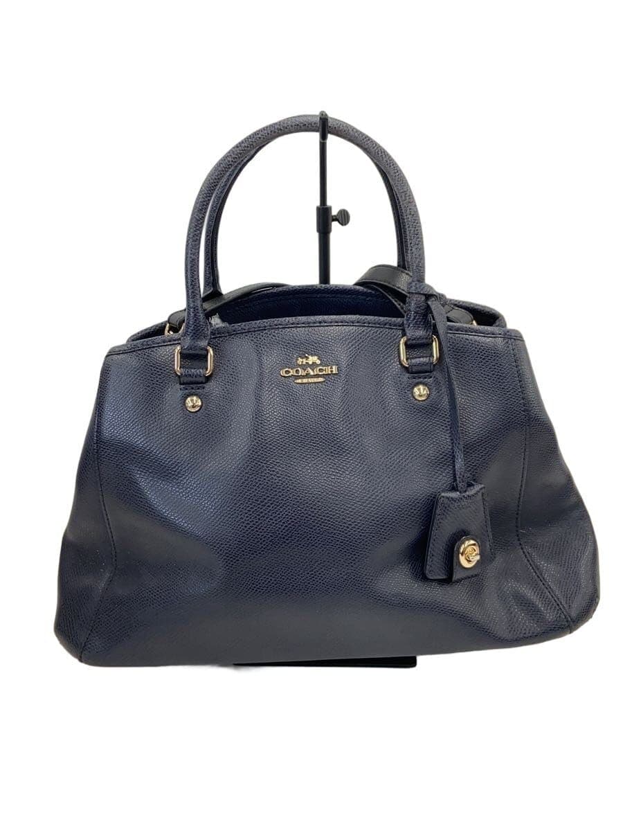 COACH Shoulder Bag NVY Solid