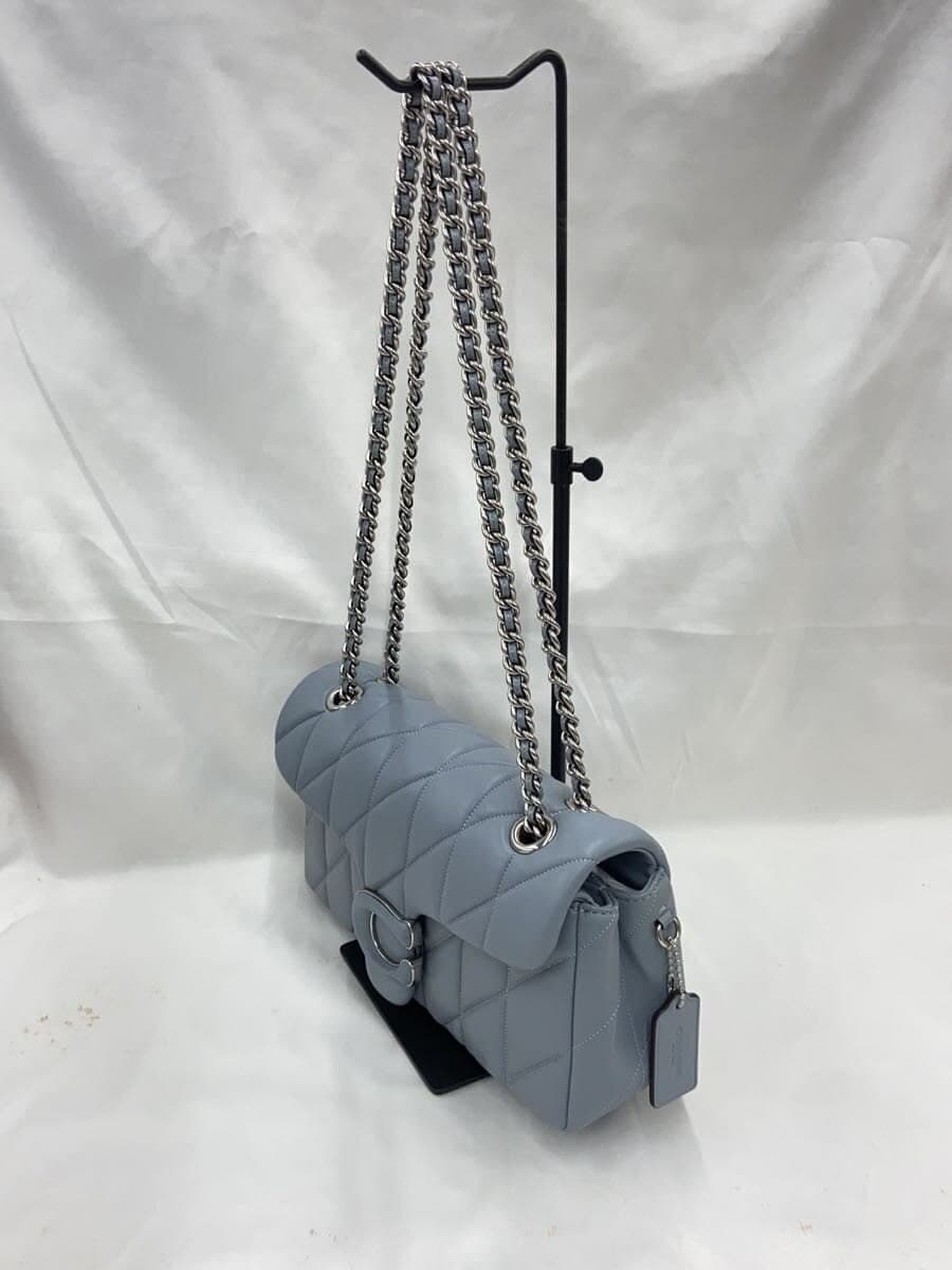 COACH Tabby Bag Shoulder Bag Leather BLU Solid m2381-cp147 2