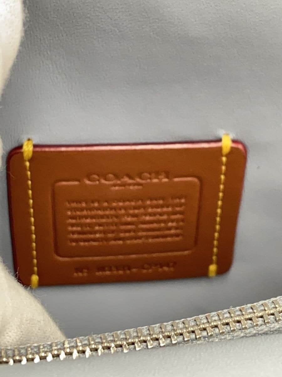 COACH Tabby Bag Shoulder Bag Leather BLU Solid m2381-cp147 5