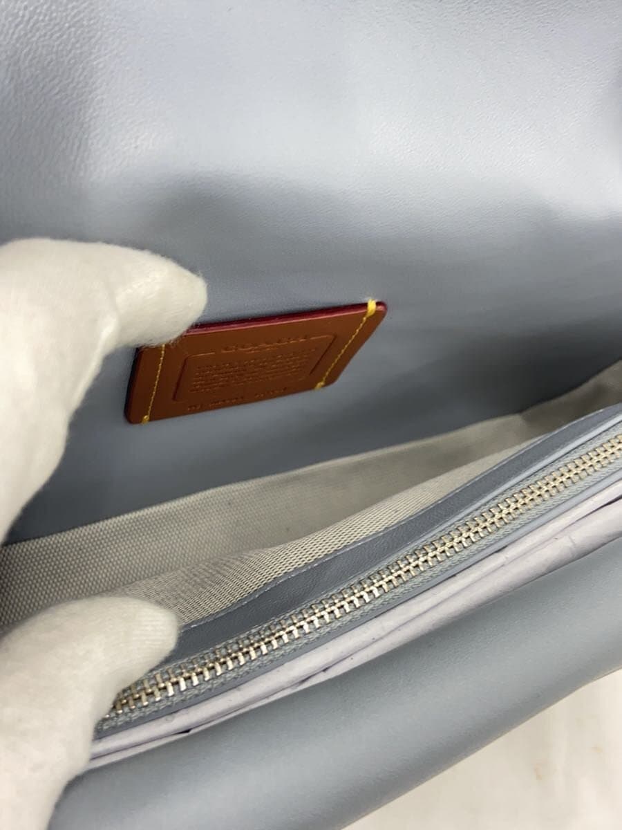 COACH Tabby Bag Shoulder Bag Leather BLU Solid m2381-cp147 6