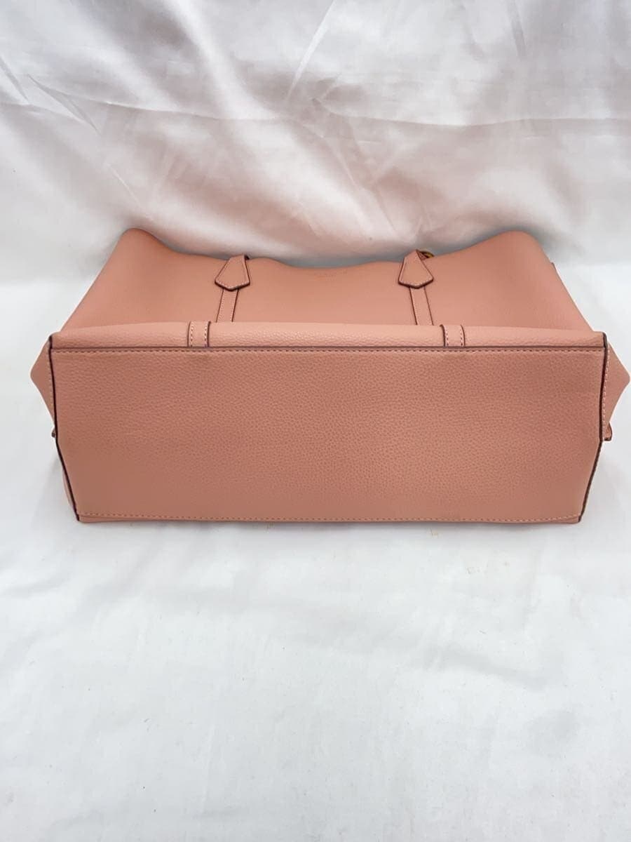 TORY BURCH Tote Bag Leather PNK Solid 10010539 4