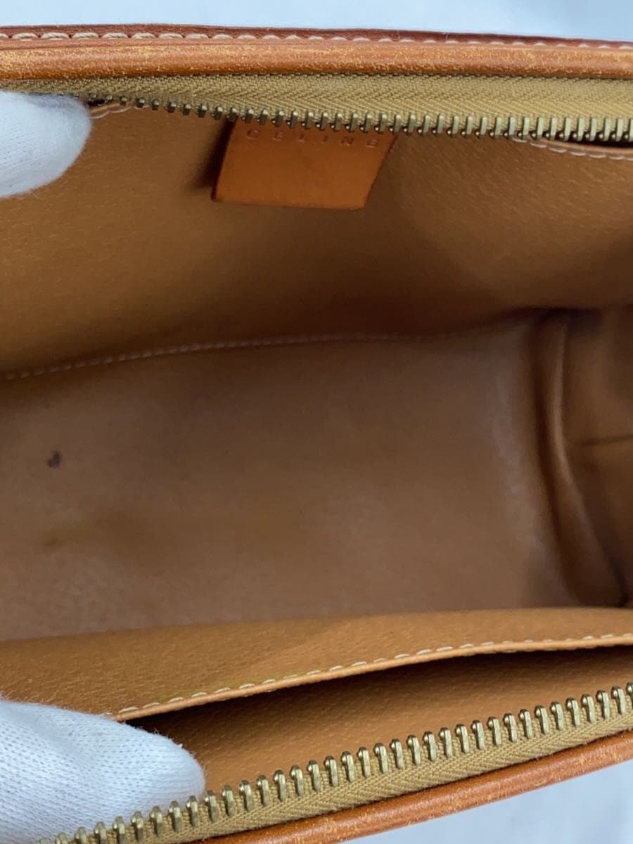 CELINE Macadam Pattern Pouch BRW All Over Pattern 6