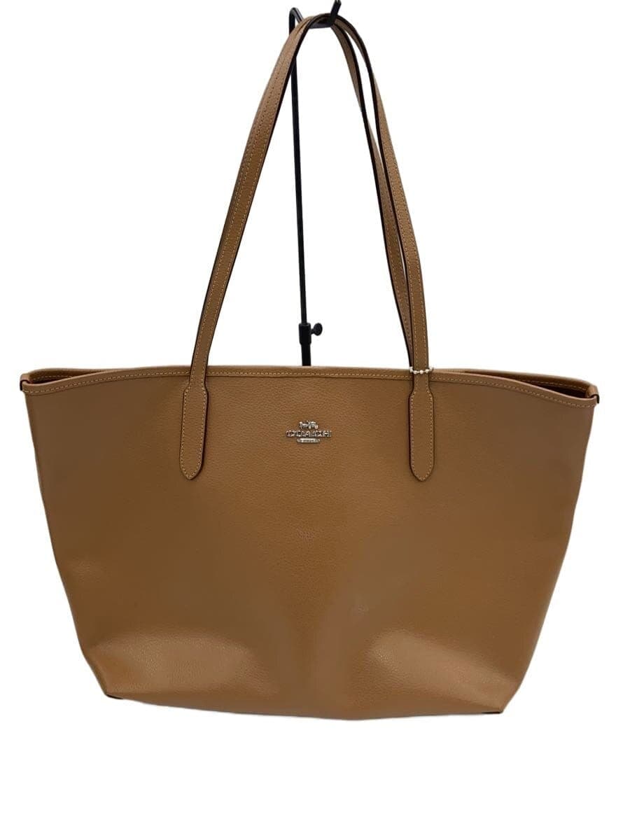 COACH Tote Bag BRW Solid cr111