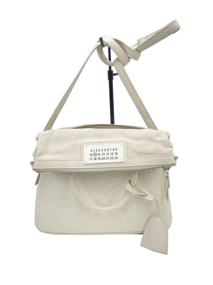 Maison Margiela Handbag Leather Solid S56WG0082