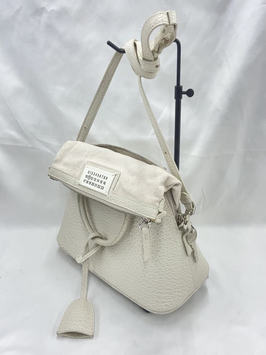 Maison Margiela Handbag Leather Solid S56WG0082 2
