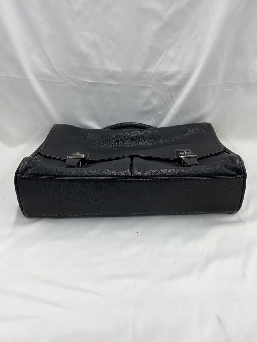 COACH2-Way Briefcase Leather BLK Solid 6466 4