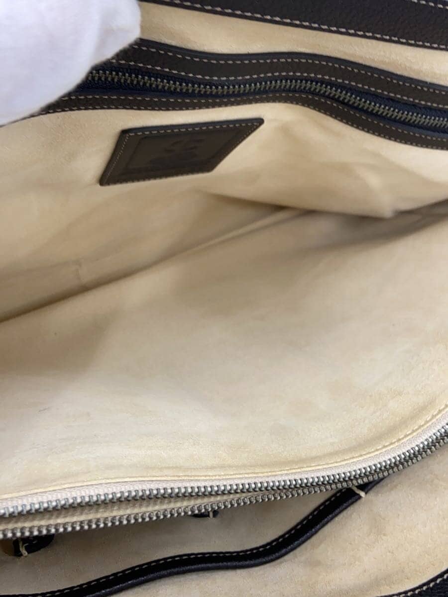 COACH2-Way Briefcase Leather BLK Solid 6466 6