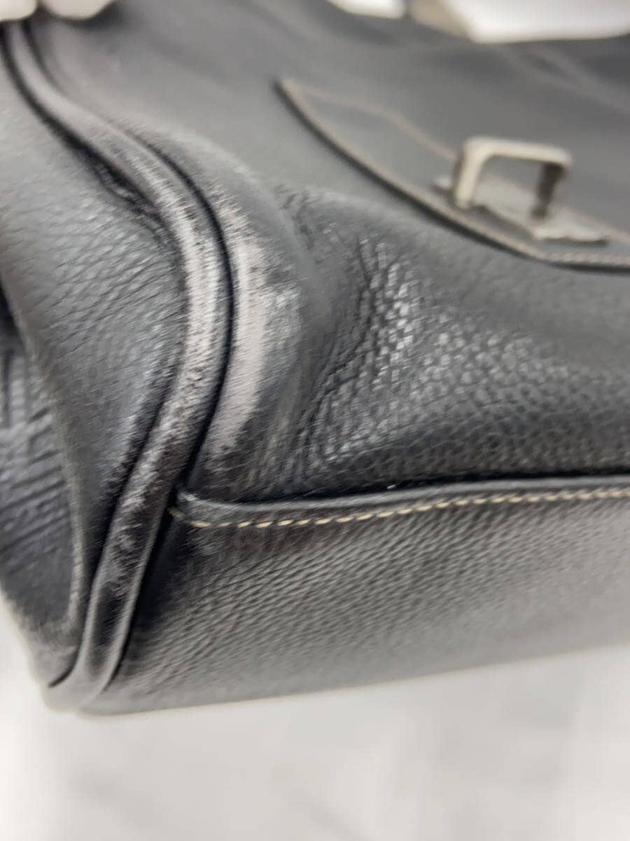 COACH2-Way Briefcase Leather BLK Solid 6466 9