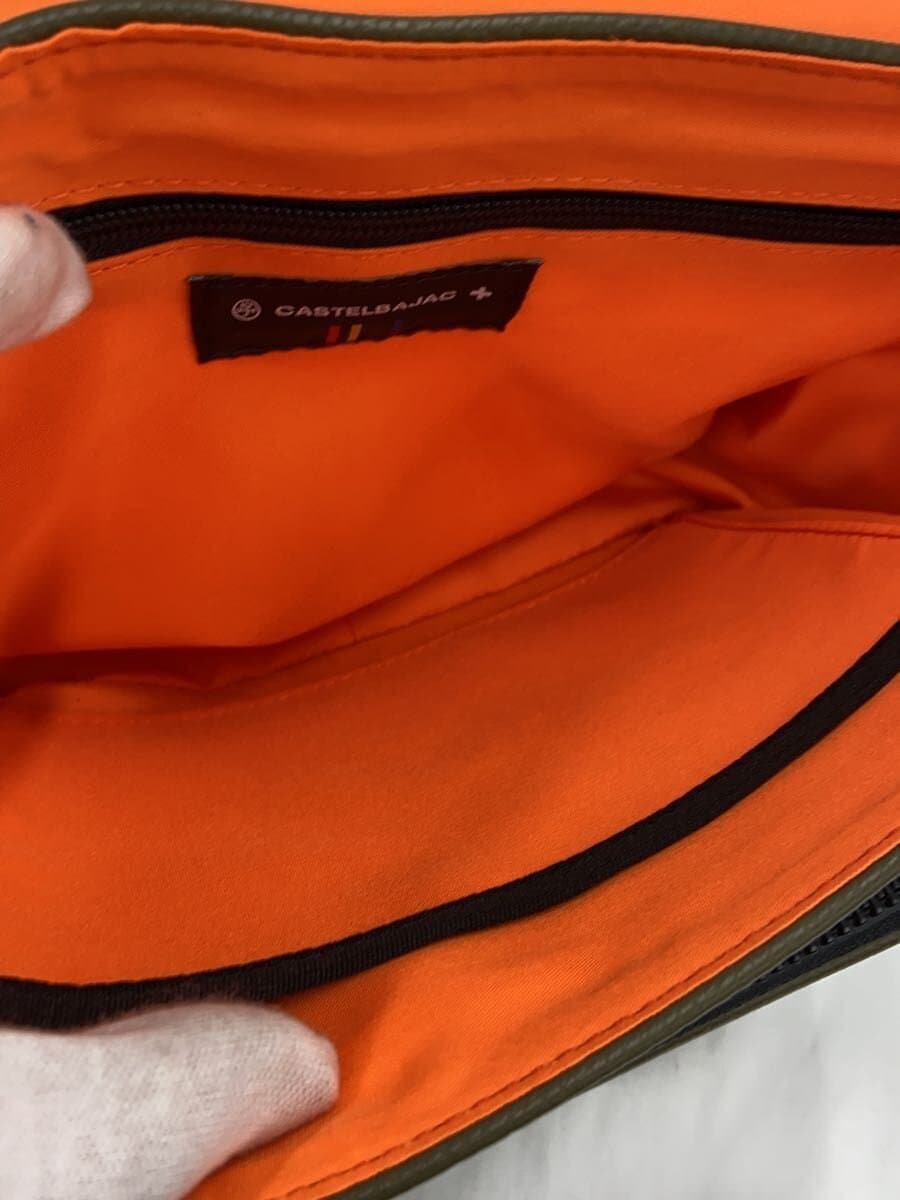 CASTELBAJAC Shoulder Bag Khaki 6