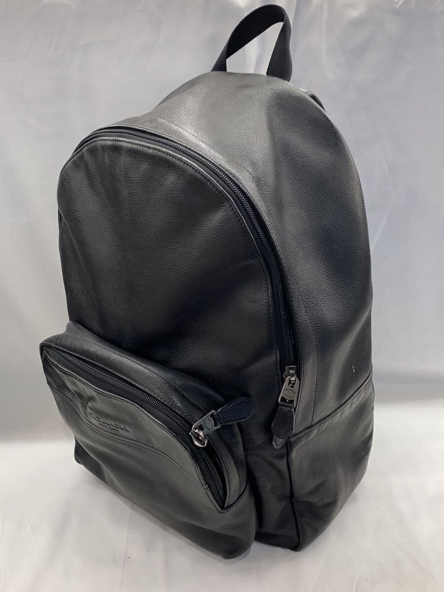 COACH Backpack -- BLK Solid f49313 2