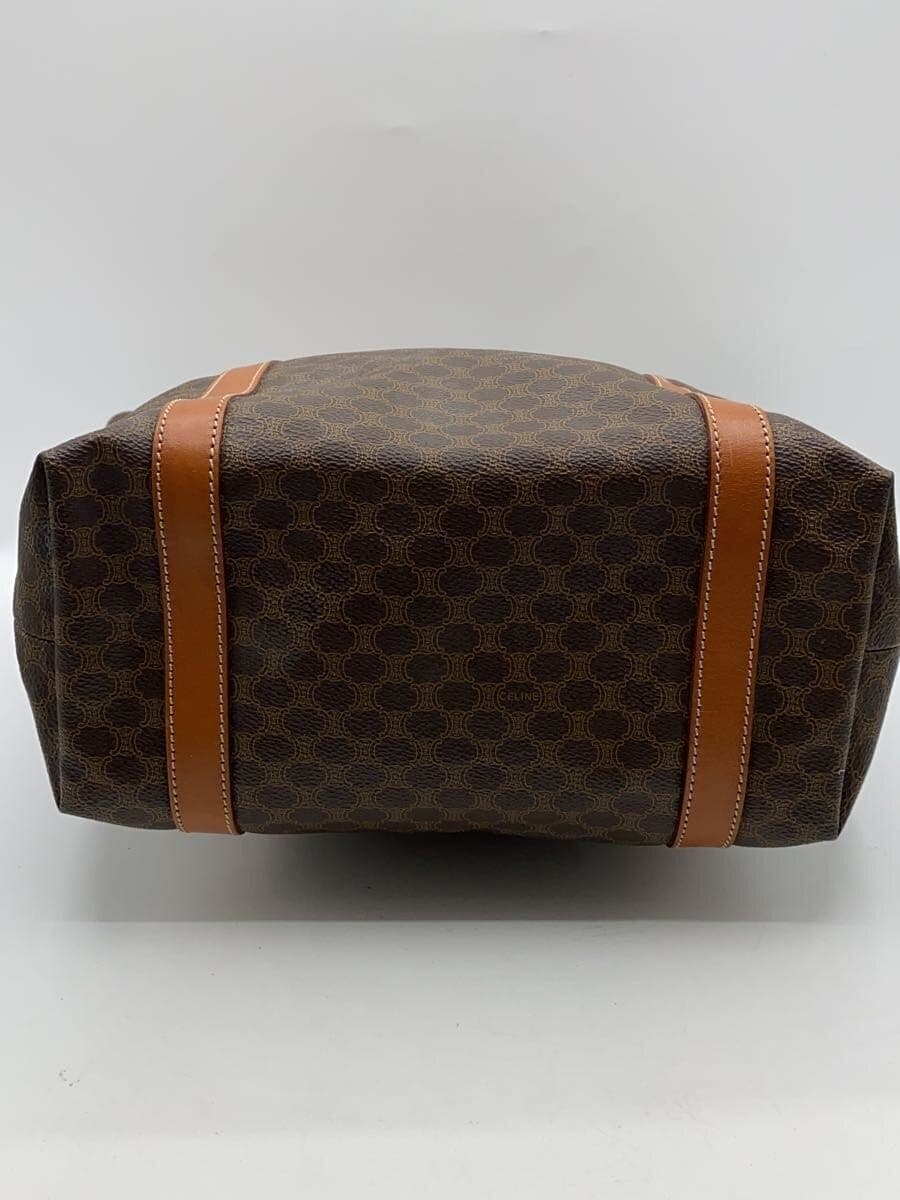 CELINE Tote Bag PVC BRW All Over Pattern MC98 1 4