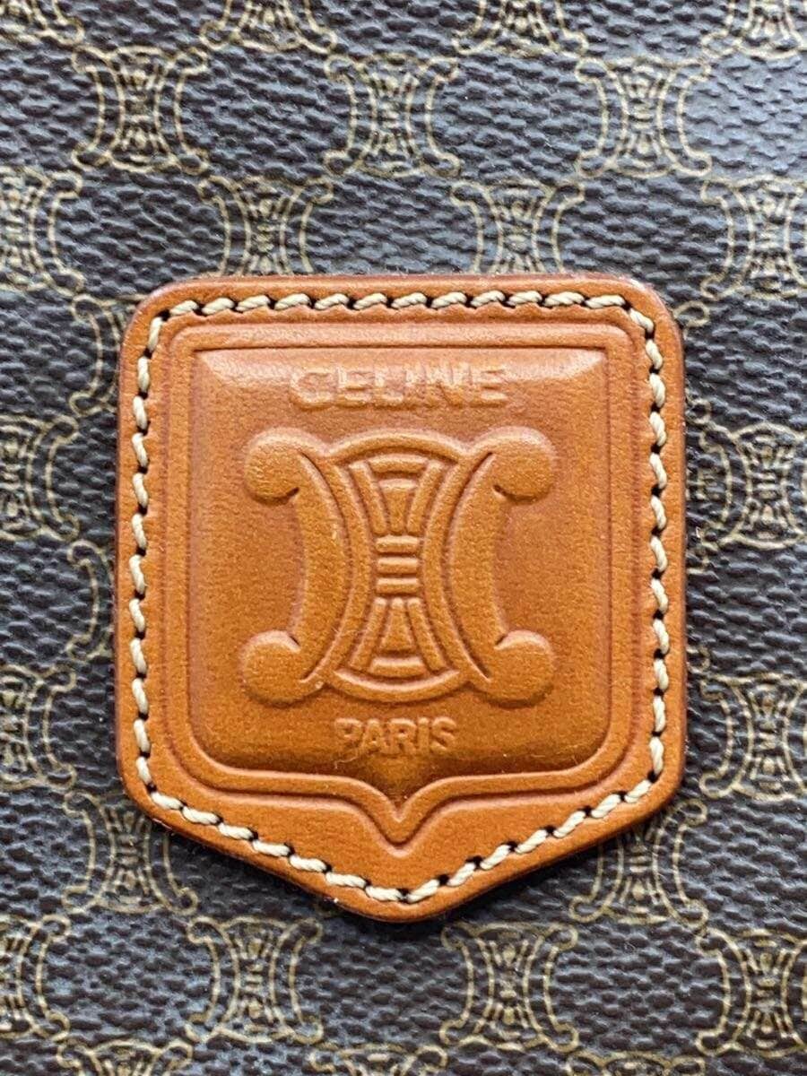 CELINE Tote Bag PVC BRW All Over Pattern MC98 1 5