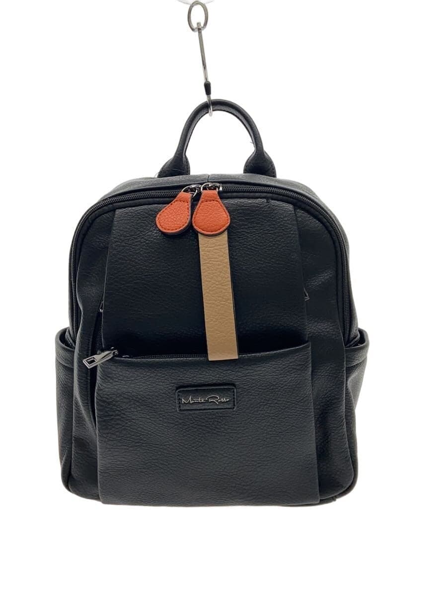MONTEROSA Backpack Leather BLK